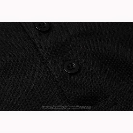 Camiseta Polo Nueva Zelandia All Blacks Maori Rugby 2019 Negro